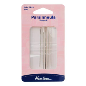 Hemline Parsinneula koko 14-18, 5kpl