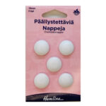Hemline Päällystettäviä nappeja 18mm 5kpl