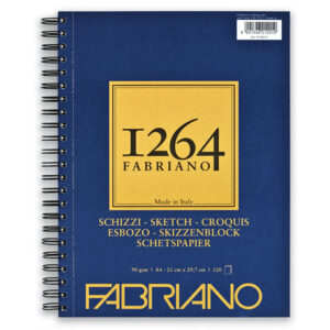 Fabriano Schizzi A4 -luonnoslehtiö 90 g, 120 sivua
