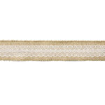 Juuttinauha pitsillä, 5cm 5m