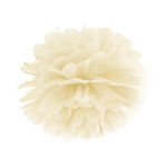 Pompom koriste 25cm, kerma