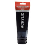 Amsterdam Akryyliväri 250ml, Lamp Black
