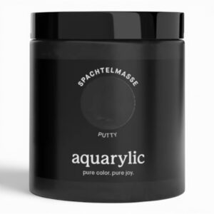 Aquarylic struktuuripasta, musta 650g