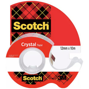 Scotch Crystal Clear yleisteippi 12mm x 10m