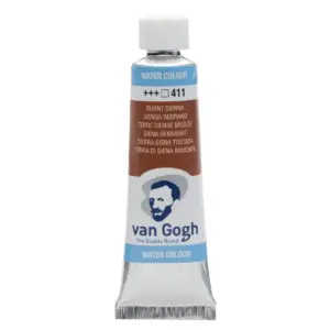 Van Gogh akvarellivärituubi 10ml, 411 burnt sienna