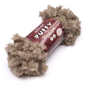 Alize Puffy FurLove 100g, 530 Vaaleanruskea