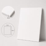 Softis 30x40cm, valkoinen 4mm