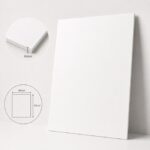 Softis 40x50cm, valkoinen 4mm