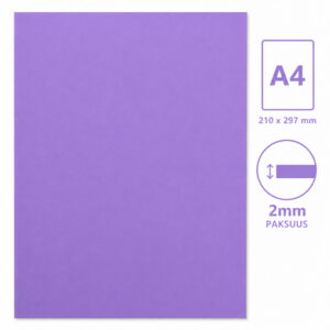 Softis A4 2mm, Violetti