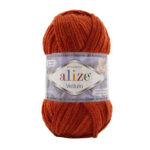 Alize Velluto lanka 100g, 36 Terrakotta