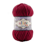 Alize Velluto lanka 100g, 107 Kirsikka