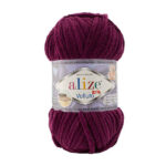 Alize Velluto lanka 100g, 111 Luumu