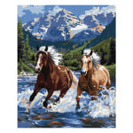 Ideyka Painting by numbers 40x50cm, KHO6830 Power in motion