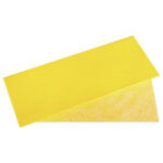 Rayher silkkipaperi 50x75cm keltainen, 5 arkkia