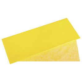 Rayher silkkipaperi 50x75cm keltainen, 5 arkkia