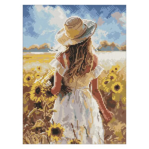 Ideyka Timanttimaalaustaulu 30x40cm, AMO20352 Toward the sun