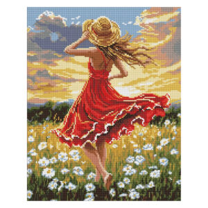 Ideyka Timanttimaalaustaulu 40x50cm, AMO8250 Dance in the field