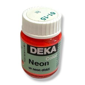 Deka Color Neon akryylimaali 15ml, 15 punainen